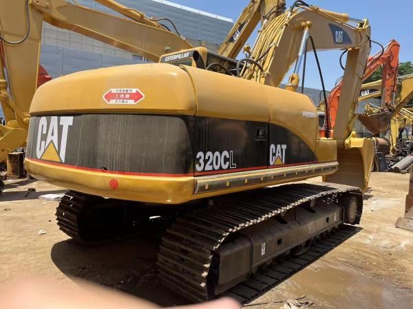 20T Caterpillar Excavator Used Excavator Cat320c 110KW Power