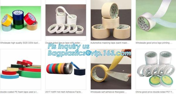 170 micron Cloth Duct Tape inner core printing,low temperature resistance aluminum foil tape for pipes and ducts bagease