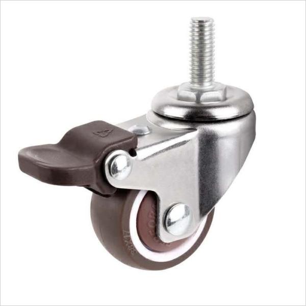 small tiny soft rubber wheels for medical furniture
