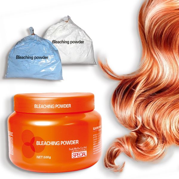 Dust Free Fiber Hair Bleaching Powder Customized Logo