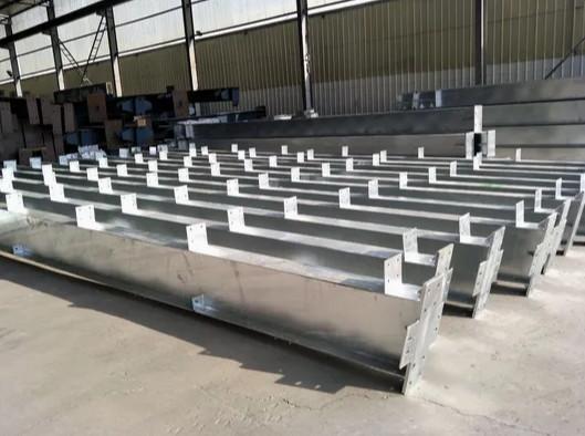 Q355B Gr50 S275JR Steel Industrial Buildings Weather Resistance