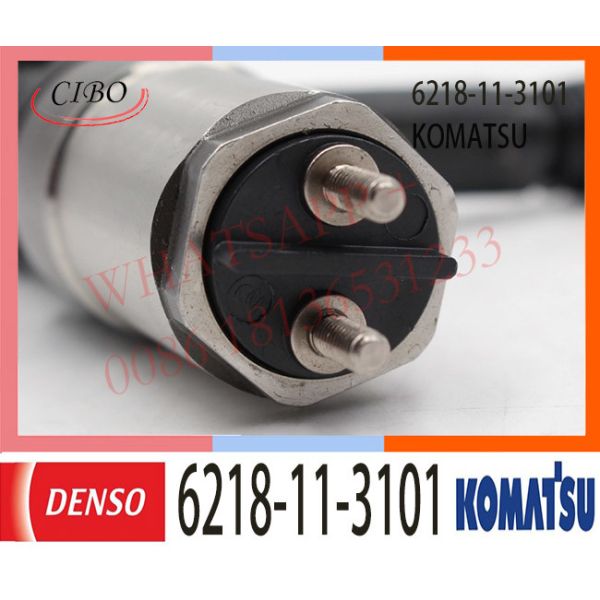 6218-11-3101 KOMATSU Fuel Injectors 095000-0562 6218-11-3100 6D140 Engine For PC750-6 PC800-6