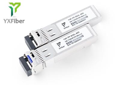 Módulo ótico do transceptor de BIDI LC 40km 10Gbps SFP+