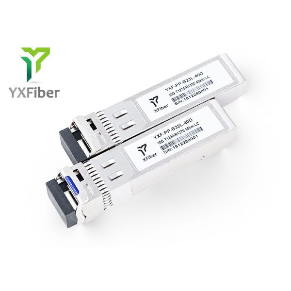 transceiver WDM SFP+ 40km 1270/1330nm LC SM DDM 10gbe sfp module