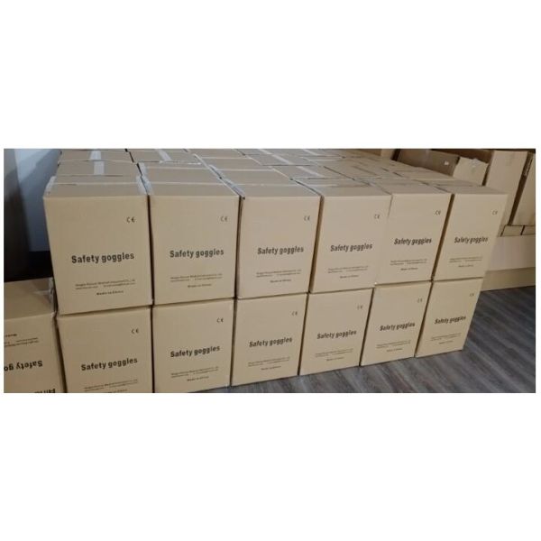 PC Dust Protection Industrial Safety Goggles With Good Transparent Vision