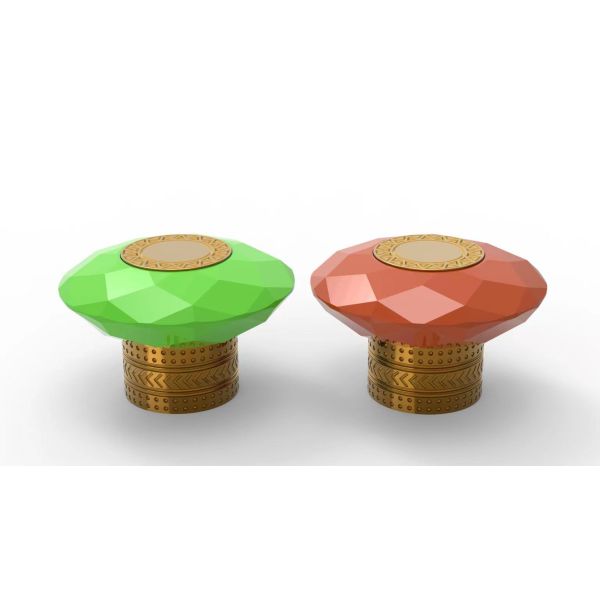 Висеть покрывающ сплав Zamak цинка душит крышки для упаковки Eco дружелюбной