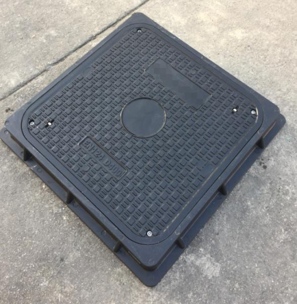 Composite Resin BMC / SMC / FRP Square Manhole Cover En124 With Different Color