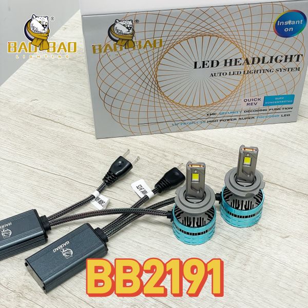 H4 160W Iron Car Led Headlight Bulb S22 White High Power Auto Parts