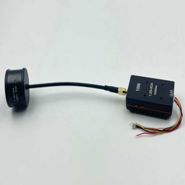 High Performance Analog Video Transmitter 1.2GHZ 8-10W 9CH Adjustable Power For FPV Racing