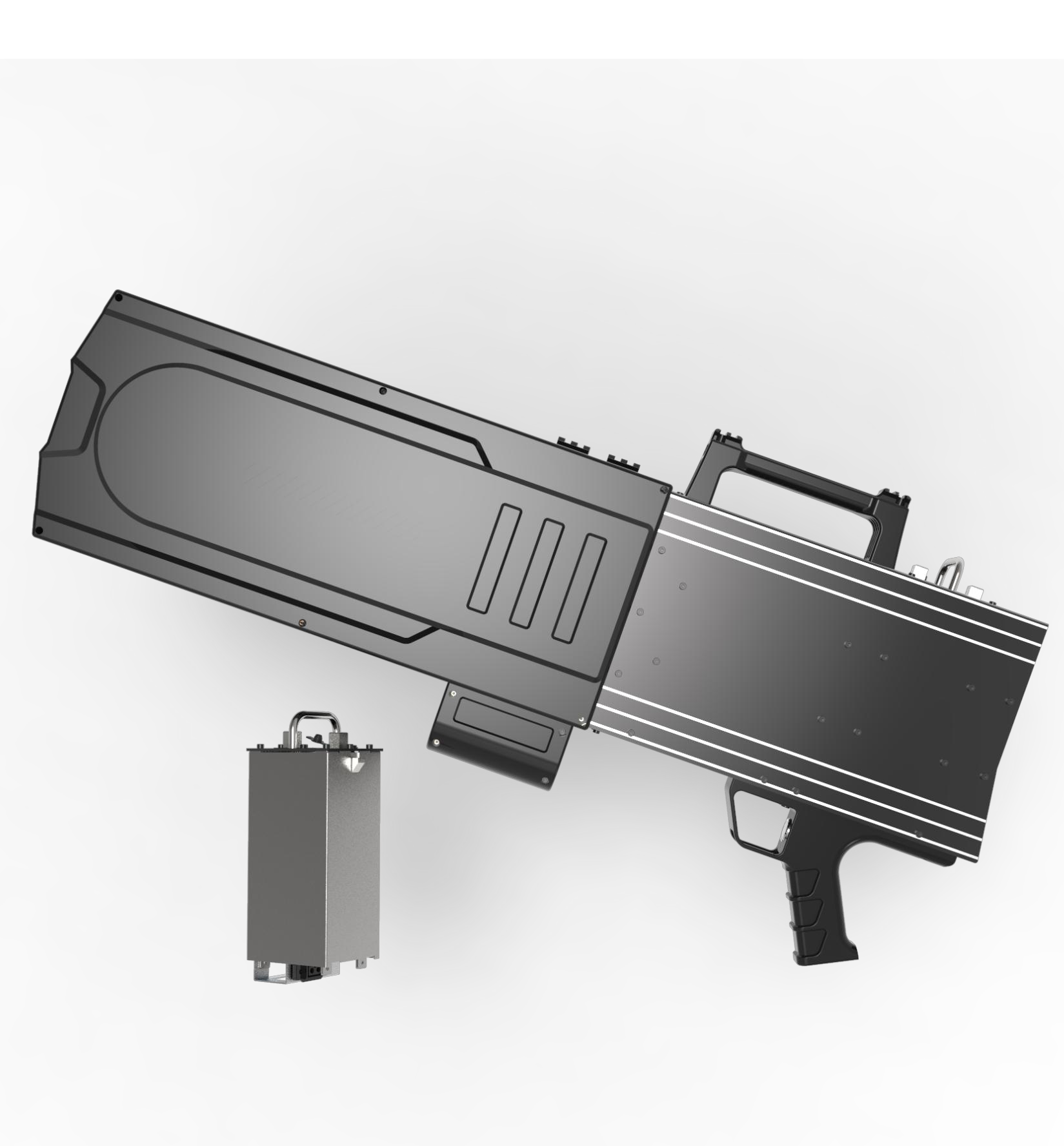 2km Detection Range All-in-One Multi-function Handheld Anti Drone Gun For Security