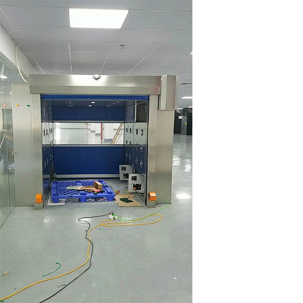 Protection PVC Roll Up Door Auto Air Shower Cargo Shower  for clean ares