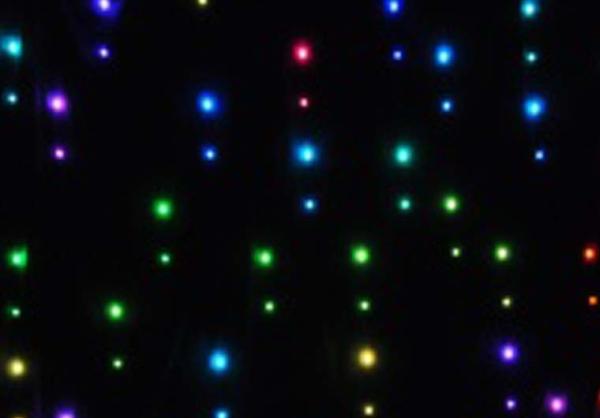 Wholesale LED Star Curtain Cloth Lighting RGB for Wedding or Event Stage Decoration