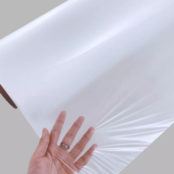 Do derretimento quente termoplástico alto do poliuretano da transparência de TPU filmes esparadrapos com papel da liberação