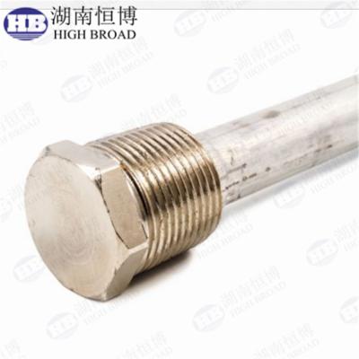 Sistema de refrigeração do motor aquecedor de água vara de ânodo com conector NPT para barco sistema de refrigeração do motor do barco iate