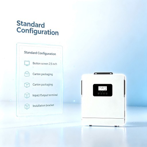 6KW-230V Single Phase Off Grid PV Inverter 6KW 230Vac 60-500Vdc MPPT for
