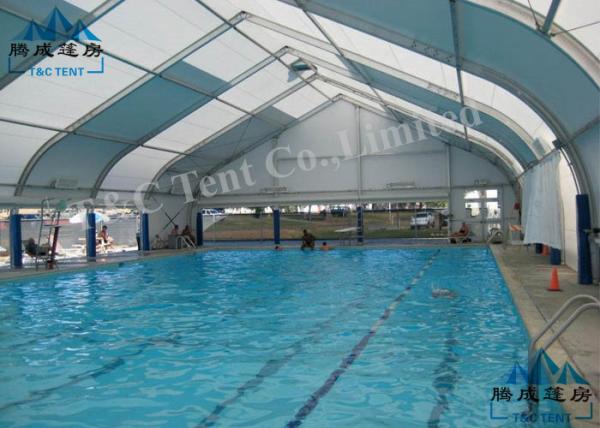 Outdoor Curved Tents For Sporting Events , UV Resistant Heavy Duty Party Tent