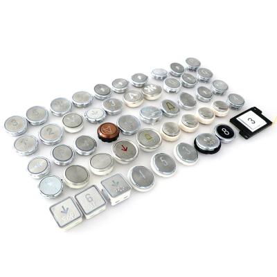 DC12V 24V Round Square Push Button Elevator Spare Part Lift Elevator Button Choose