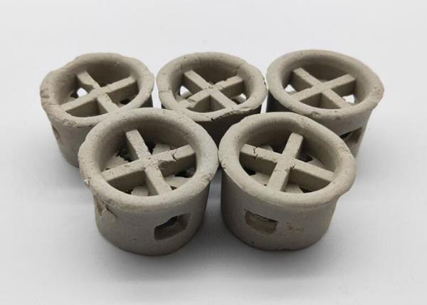 Chemical Industry Ceramic Random Packing Ceramic Cascade Mini Ring