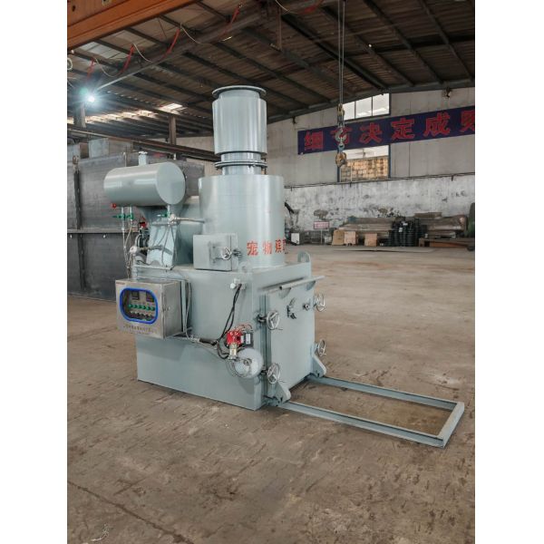 Industrial Waste Incinerator with 800-1200 Degrees Celsius, Customizable Size, and 50KG-1ton Per Batch Capacity
