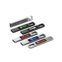 Movimentação instantânea 16G 32G 64G 128G 2,0 de USB da luz do diodo emissor de luz do presente de época natalícia