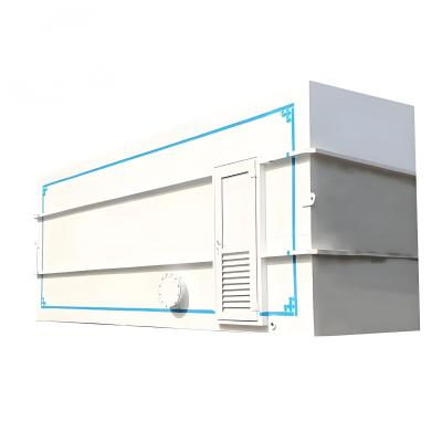 Instalação de tratamento de águas residuais domésticas de 5-20KW para aldeias e hotéis