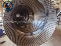 OD 600mm Wedge Wire Rotary Screen Drum Of Stainless Steel For Waste Water