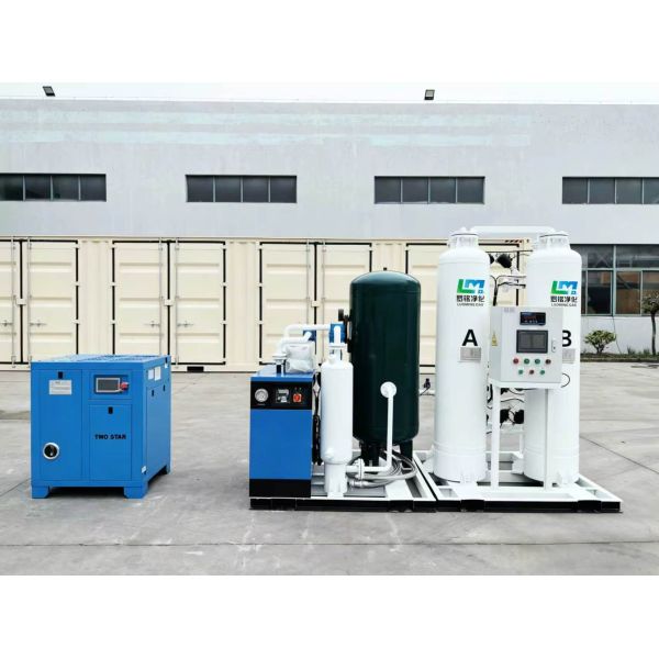 Customized Industrial Oxygen Generator Featuring PLC Automatic Control System Delivering Oxygen Supply for Industrial Gas Needs