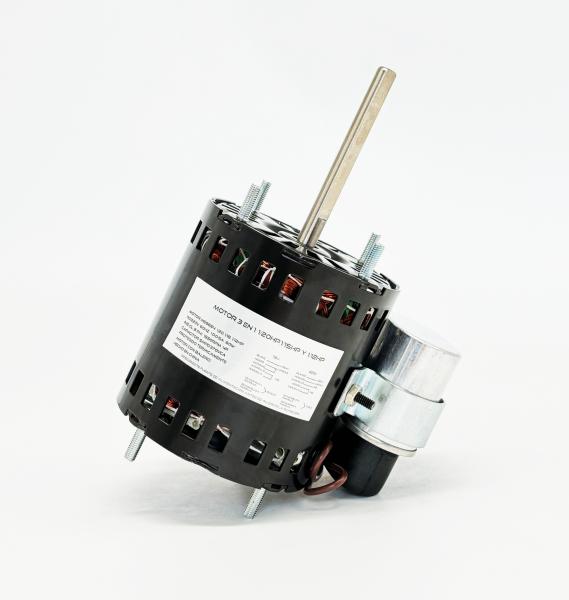 3.3 Diameter Motor - 1/12-1/15-1/20HP 1550RPM 115/230V 60Hz FASCO D1127/Century 9721 Replacement Motor