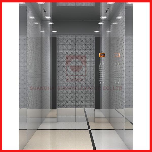 Carregue o elevador 400-1600kg comercial seguro para o shopping/escritório/hotel