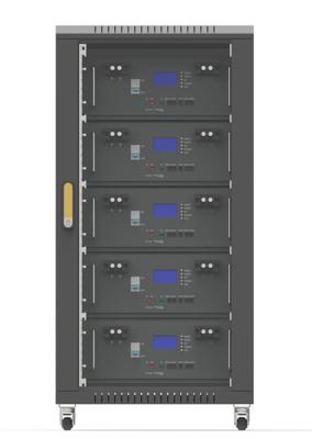 32U Cabinet 25kwh 48V 500AH Solar Storage Batteries With Communication