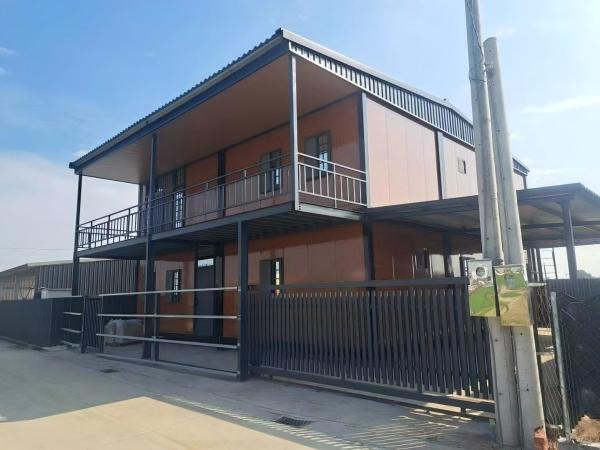 Hotel Waterproof Modular Construction Site Container Villa Double Decker