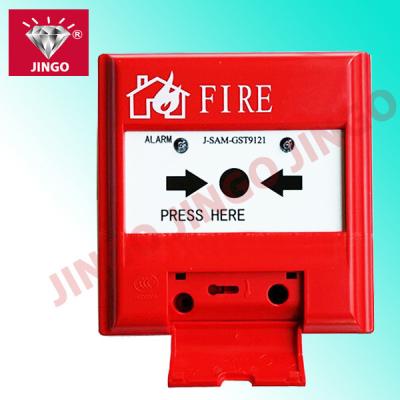 Intelligent addressable fire alarm systems manual call point,reset break glass