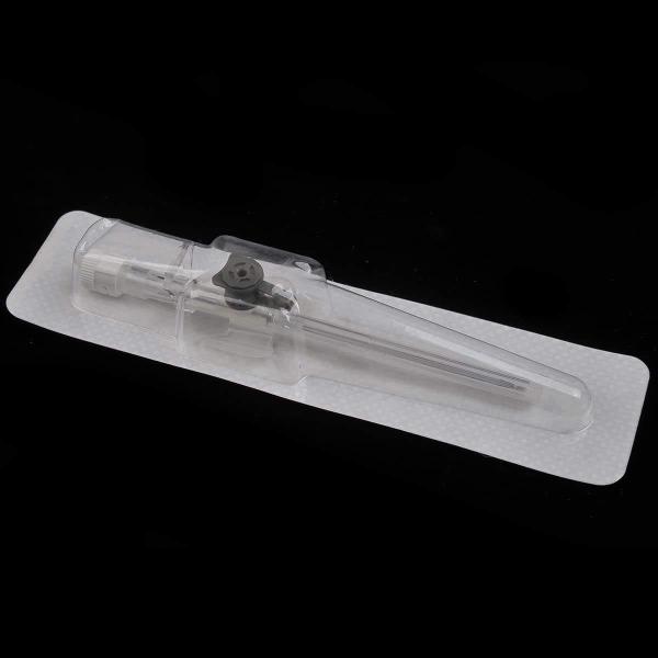 Cathéter IV stérile pour animaux de compagnie avec bouchon d'héparine Canule IV jetable papillon Cathéter d'injection intraveineuse pour les soins de santé des animaux de compagnie