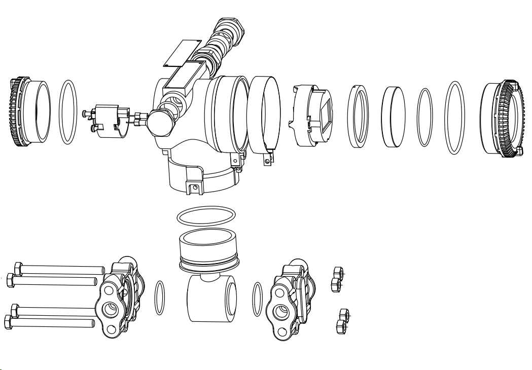 Atex Certified Differential Pressure Level Transmitter 4mA-20mADC For Hazardous Area
