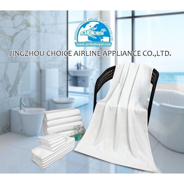 Подшитые полотенца руки гостиницы 50г/Пк ясно белые