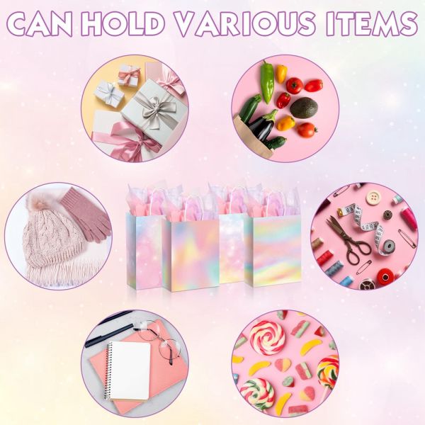 CMYK 4 Color Offset Printing Tote Boutique Gift Carry Paper Shopping Bag Reasonable