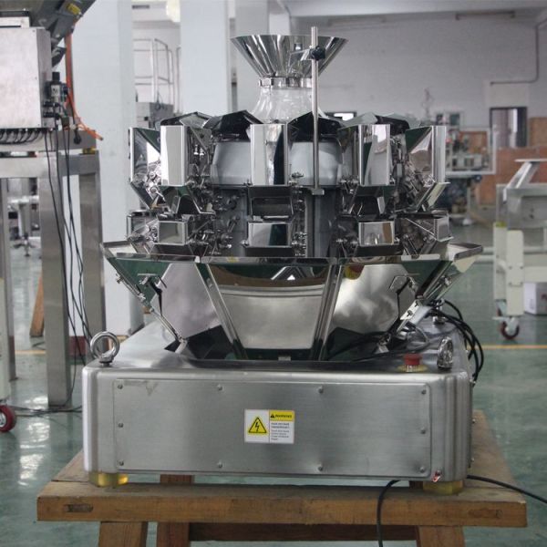 машина завалки травы Weigher 120bags/Min мини автоматические 14 главная Multihead
