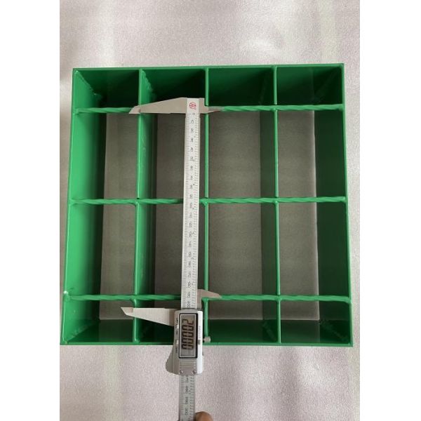 Green Steel Bar Grating 200mm x 70mm for Highway Protection