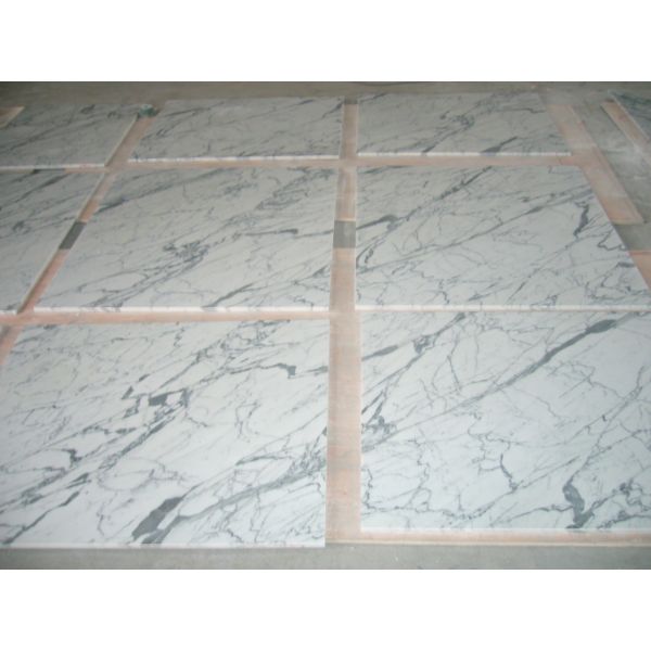 Pure Texture Marble Floor Tile , Wear Resistant Polished Marble Kitchen Worktops