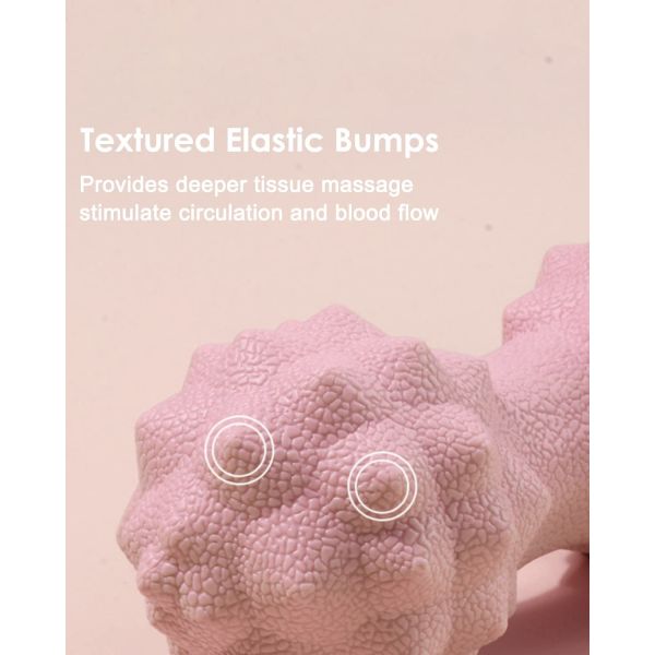 Silicone Peanut Massage Ball Double Lacrosse Massage Roller Ball For Muscle Therapy Release