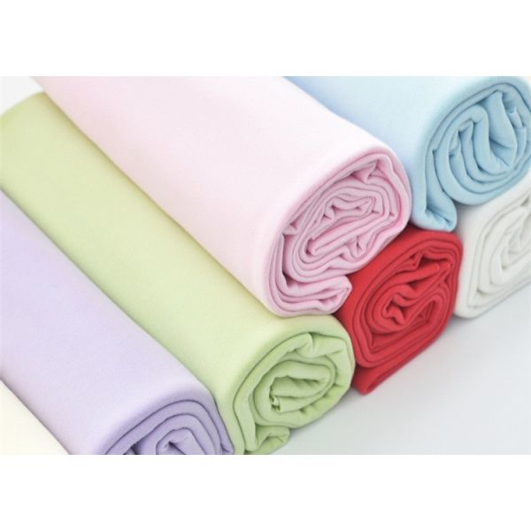 high density 40s 100% cotton cloth double faced cotton baby clothing jersey fabric
