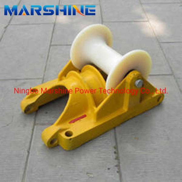 Cast Aluminum Cable Pulling Sheaves Ground Roller ODM