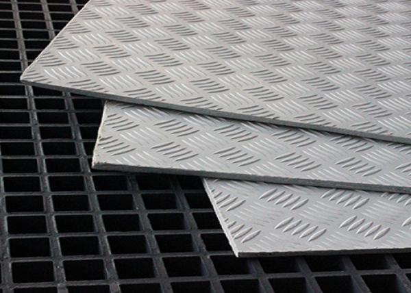 5083 Aluminum Plate 4x8 , Embossed Aluminum Sheet For Equipment Cabinet Plate