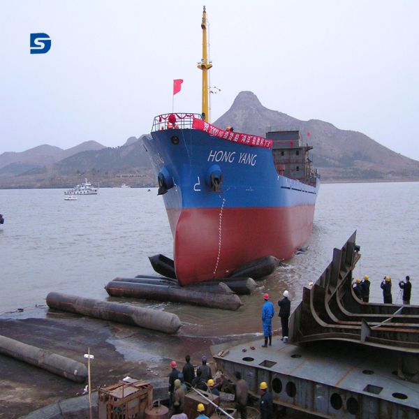 Rubber Long Service Life Ship Launching Airbags Customized Sizes