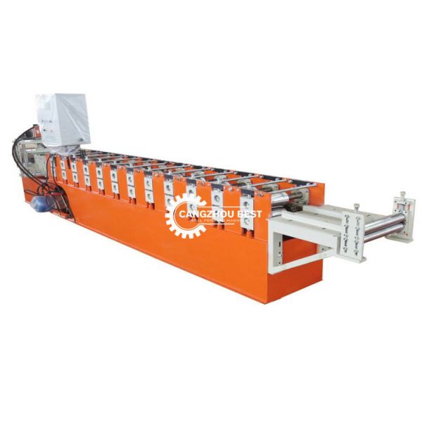 Hydraulic Cut  PLC System 0.6mm Shutter Door Forming Machine