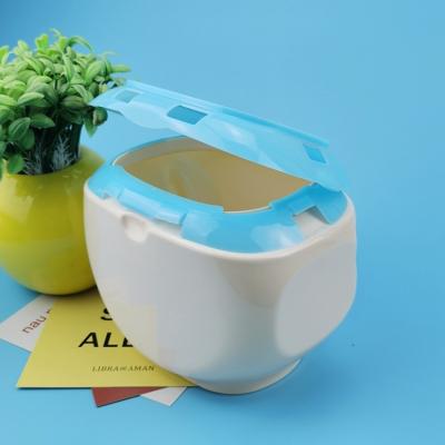 800g Plastic Washing Powder Storage Container For Pods PP Laundry Capsule Boxes