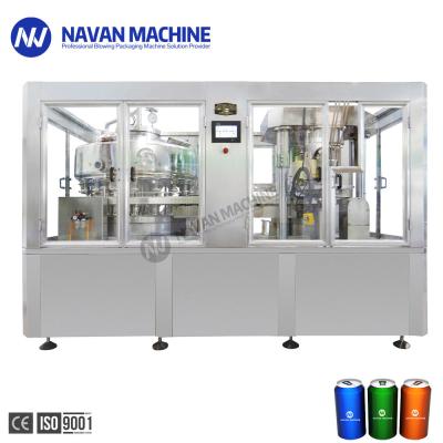 Automatic Aluminum Can Filling Machine With Liquid Nitrogen Injection