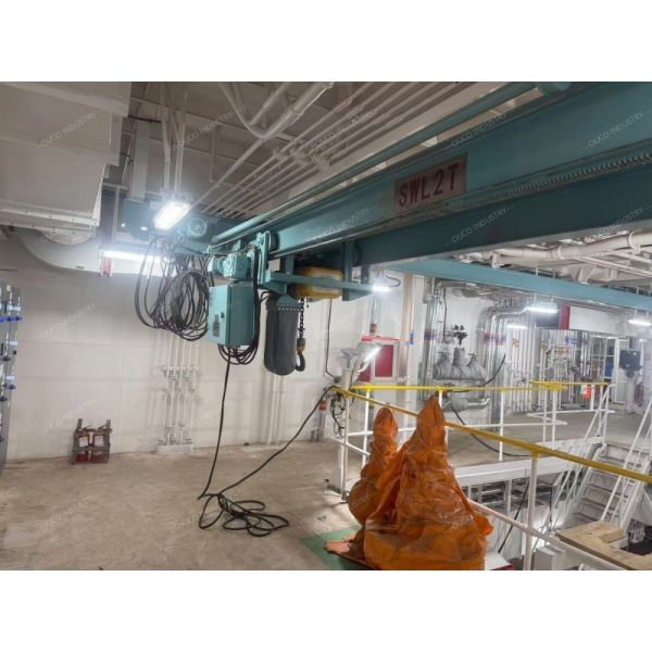 10 Ton Electric Engine Room Crane for Ship