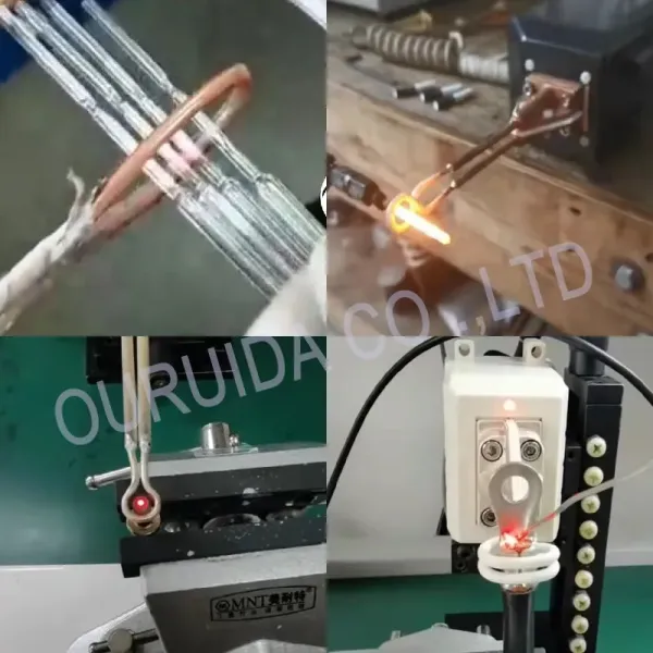China Factory Driect Sale Mini Ultrahigh Frequency Induction Heating Machine for Welding Cable/Cabling Port and Tungsten Brazing Copper