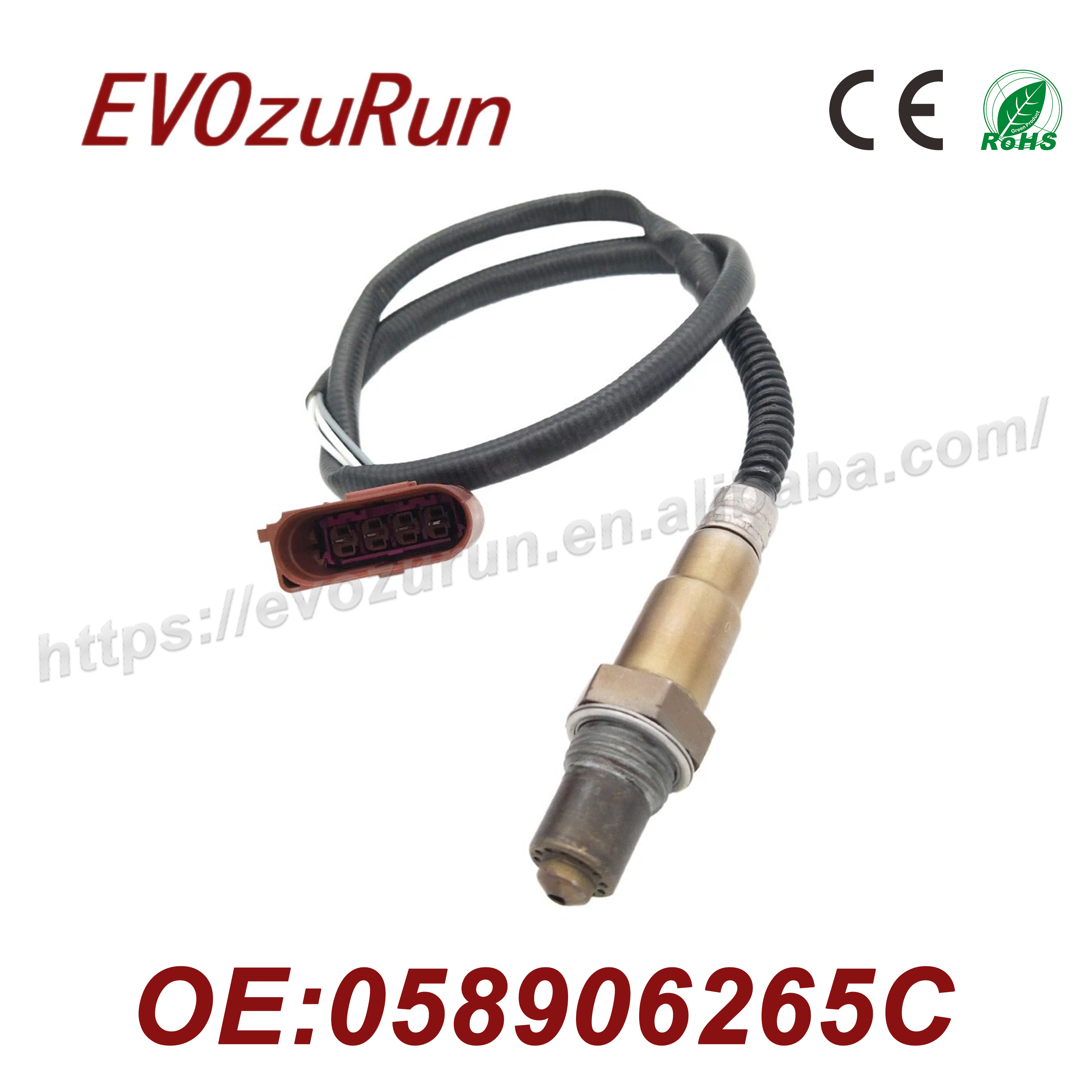 Downstream Lambda 2006 Range Rover O2 Sensor 058906265C For VW Passat B5 1.8T 20001-2009 Audi A4 1.8T